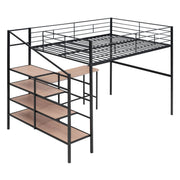 Loft Bed With Desk And Lateral Storage Ladder - R&R Furniture Gallery (Fountain Valley, CA)