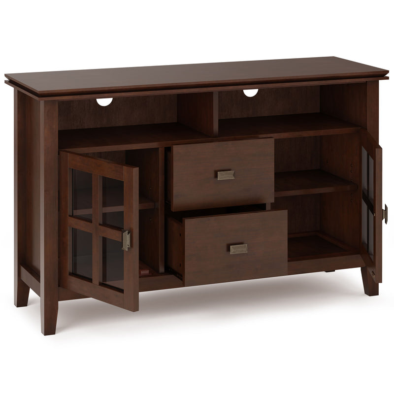 Artisan - TV Media Stand, Handcrafted - Russet Brown - R&R Furniture Gallery (Fountain Valley, CA)