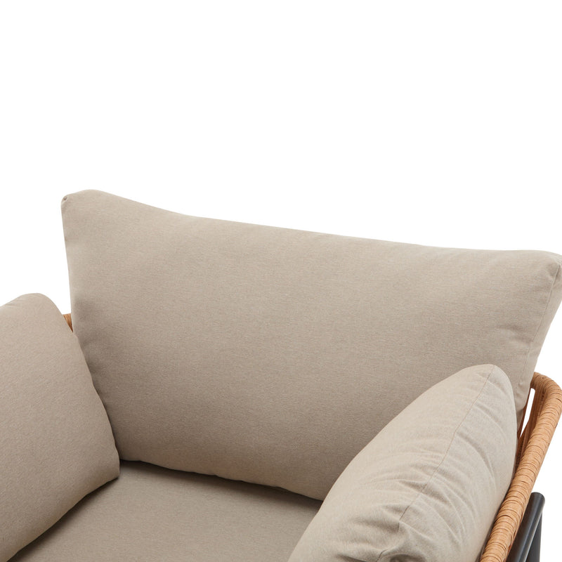 Rope Lounge Chair With Cushions For Modern Spaces - R&R Furniture Gallery (Fountain Valley, CA)