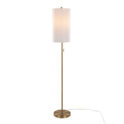 Lumi Source Bounty contemporary stylish floor lamp with sleek design and adjustable arm, ideal for modern living room or office space.
