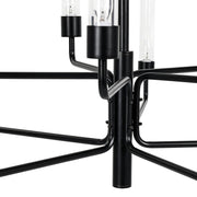 Madeline - Chandelier - Matte Black - R&R Furniture Gallery (Fountain Valley, CA)