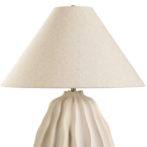 Javary - Table Lamp - Matte Beige