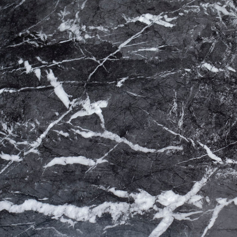 Selina - Dining Table - Black Marble