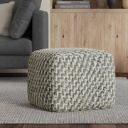 Beatrix - Square Pouf - Multicolor - R&R Furniture Gallery (Fountain Valley, CA)