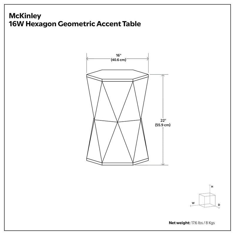 Mckinley - Side Table - R&R Furniture Gallery (Fountain Valley, CA)