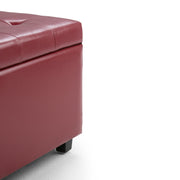 Cosmopolitan - Upholstered Storage Ottoman - R&R Furniture Gallery (Fountain Valley, CA)