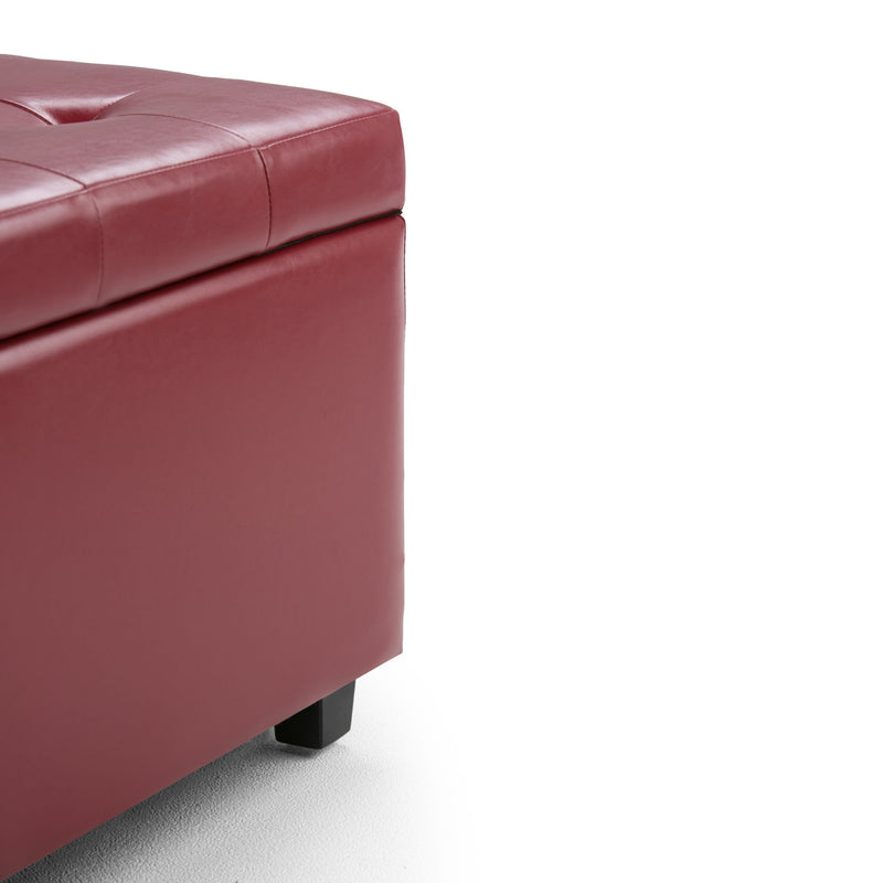 Cosmopolitan - Upholstered Storage Ottoman - R&R Furniture Gallery (Fountain Valley, CA)