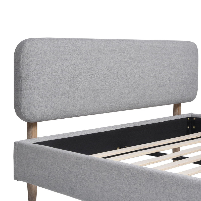 Diego - Low Upholstered Platform Bed - R&R Furniture Gallery (Fountain Valley, CA)