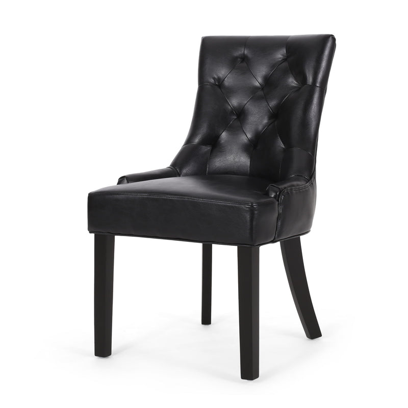 Cheney - Contemporary Dining Chair Tufted Upholstery (Set of 2) - R&R Furniture Gallery (Fountain Valley, CA)