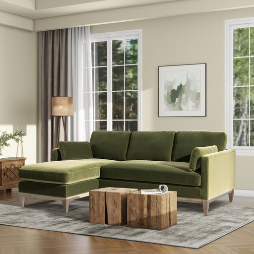 Knox - Modern Farmhouse Reversible Chaise Sectional Sofa - R&R Furniture Gallery (Fountain Valley, CA)