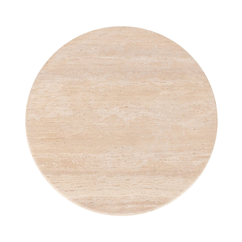 Malani - Travertine Gathering Table - R&R Furniture Gallery (Fountain Valley, CA)