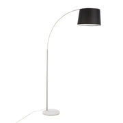 Lumi Source March contemporary floor lamp with sleek modern design and adjustable arm standing on a minimalist base.