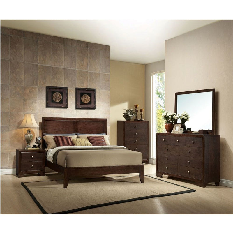 Madison - Mirror - Espresso - R&R Furniture Gallery (Fountain Valley, CA)