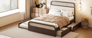 Platform Bed With Trundle And 2 Drawers - R&R Furniture Gallery (Fountain Valley, CA)