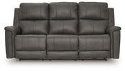 Bleckley - Power Reclining Sofa With Adjustable Headrest - R&R Furniture Gallery (Fountain Valley, CA)