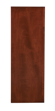 Glory Furniture Marilla accent chest with a smooth wooden finish and elegant design, ideal for stylish storage.
