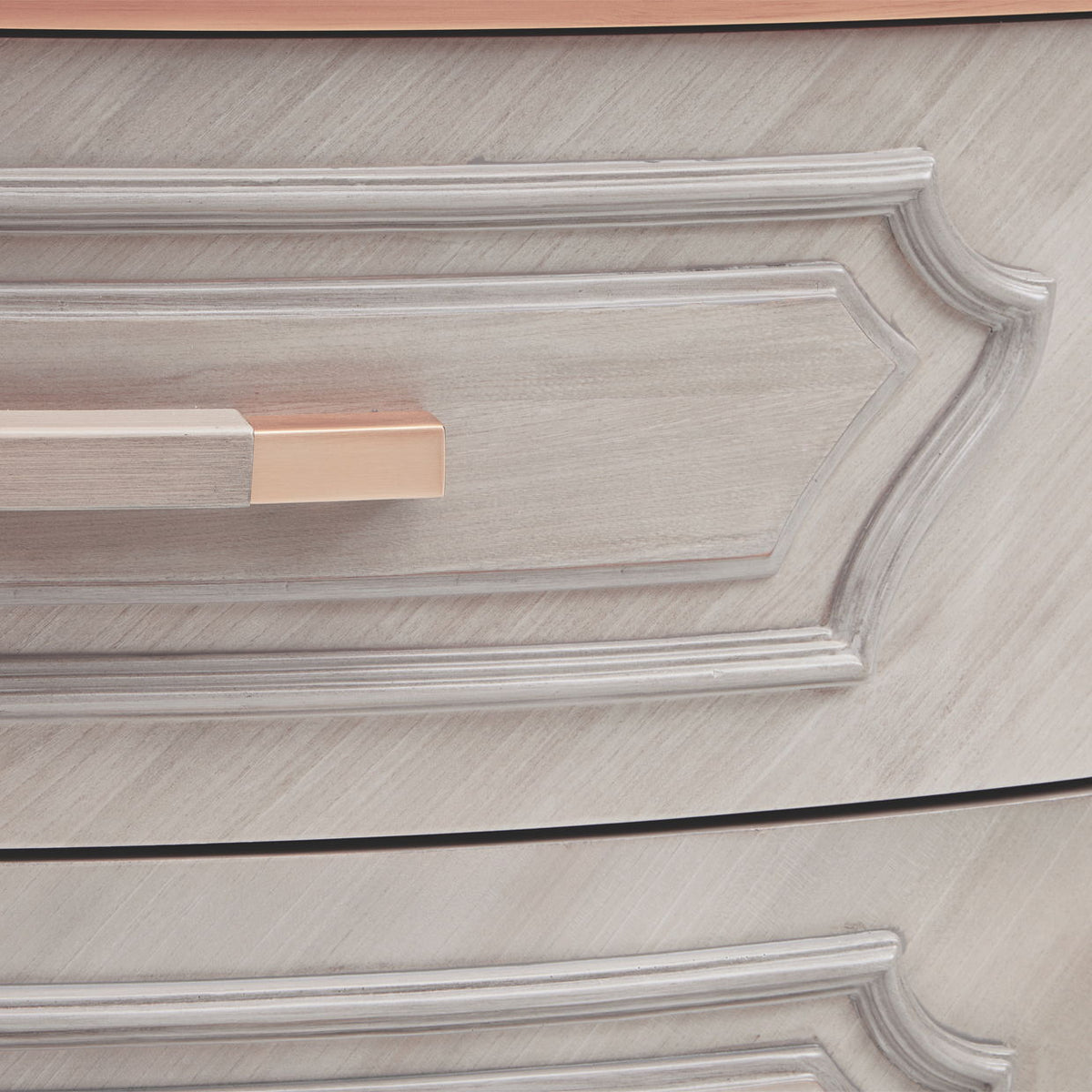 St. Charles - Display Cabinet - Dove Gray - R&R Furniture Gallery (Fountain Valley, CA)