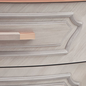 St. Charles - Display Cabinet - Dove Gray - R&R Furniture Gallery (Fountain Valley, CA)