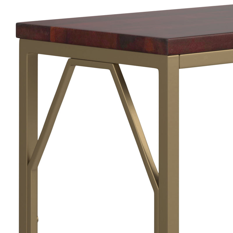 Selma - Handcrafted Metal And Wood Accent Table - R&R Furniture Gallery (Fountain Valley, CA)