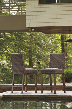 Paradise Trail - Outdoor Fire Pit Table Set - R&R Furniture Gallery (Fountain Valley, CA)
