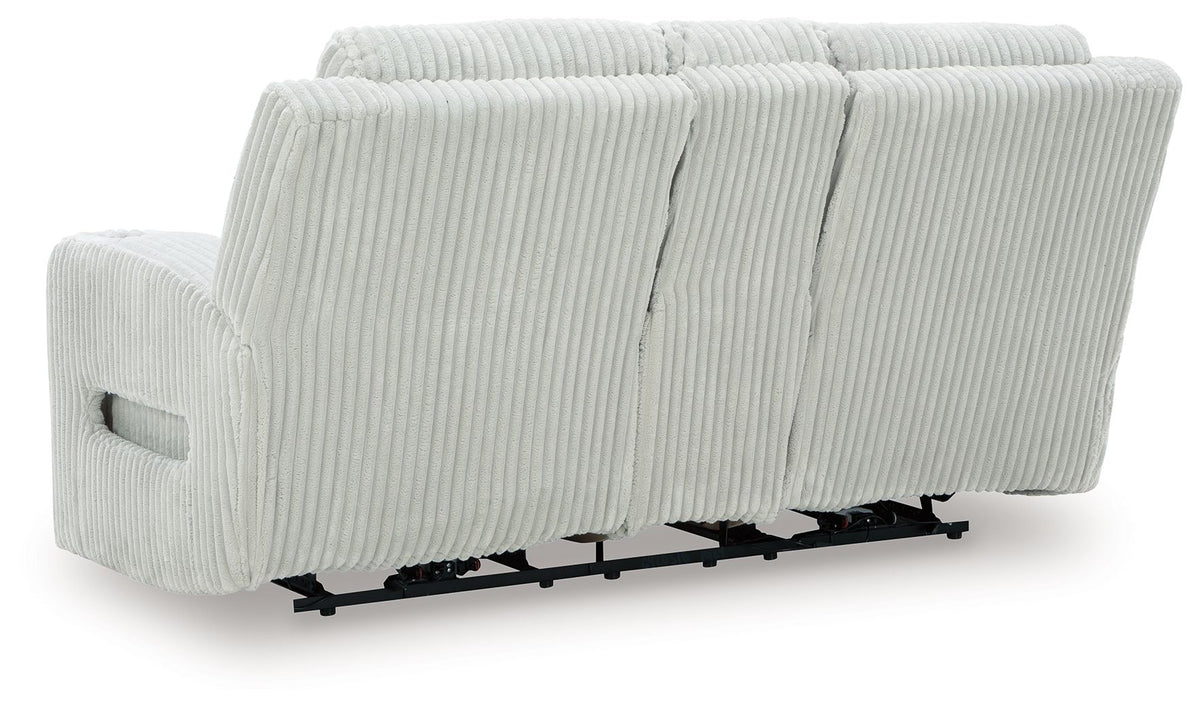 Forest Lake - Power Reclining Loveseat With Console / Adj Headrest - R&R Furniture Gallery (Fountain Valley, CA)