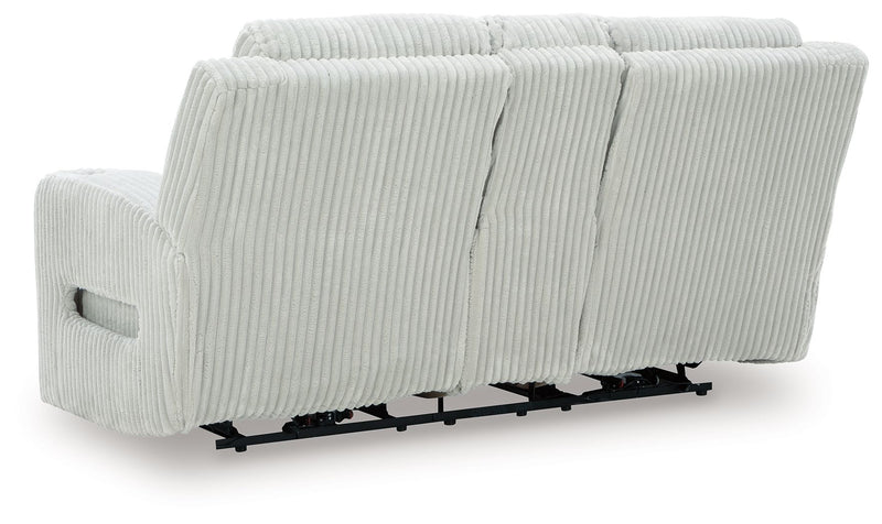 Forest Lake - Power Reclining Loveseat With Console / Adj Headrest - R&R Furniture Gallery (Fountain Valley, CA)