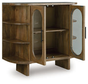 Niall - Accent Cabinet - Light Brown - R&R Furniture Gallery (Fountain Valley, CA)