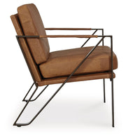Garronmont - Accent Chair - Caramel - R&R Furniture Gallery (Fountain Valley, CA)