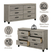 Mari - Dresser - Light Gray Finish - R&R Furniture Gallery (Fountain Valley, CA)