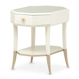 La Rachelle - Octagonal End Table - Champagne - R&R Furniture Gallery (Fountain Valley, CA)