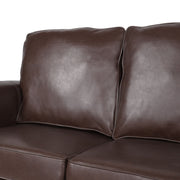 Contemporary 3 Seater Sofa With Nailhead Trim - R&R Furniture Gallery (Fountain Valley, CA)