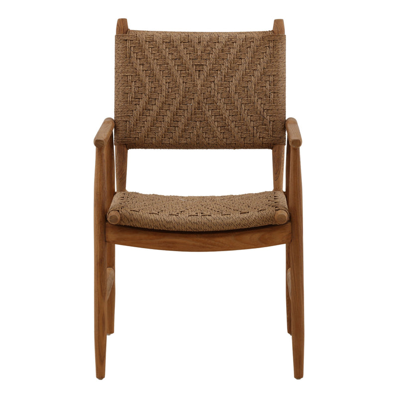 Araya - Outdoor Dining Chair (Set of 2) - Light Brown