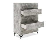 Aria - Italian Modern Multi Grey with texture Chest — view 3