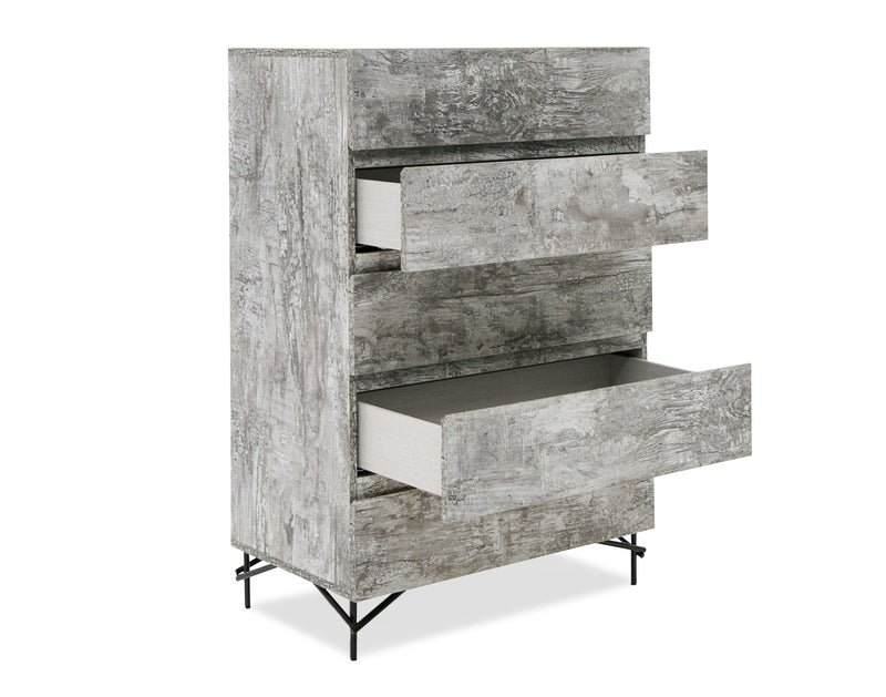 Aria - Italian Modern Multi Grey with texture Chest — view 3