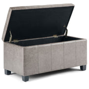 Dover - Upholstered Storage Ottoman Bench - R&R Furniture Gallery (Fountain Valley, CA)