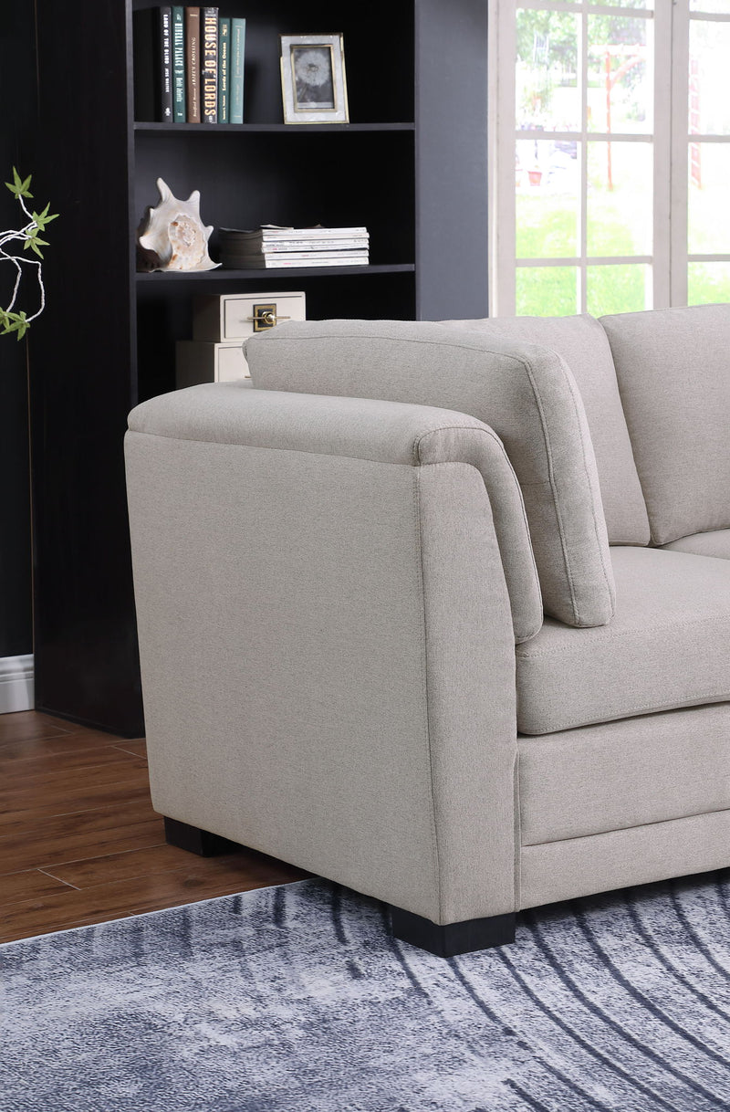 Kristin - Loveseat - Light Gray - R&R Furniture Gallery (Fountain Valley, CA)