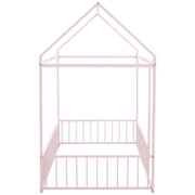 Metal Bed House Bed Frame With Fence - R&R Furniture Gallery (Fountain Valley, CA)