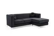 Delray - Micro Suede Sofa Chaise - R&R Furniture Gallery (Fountain Valley, CA)