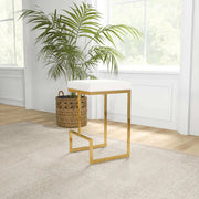 Joel - Mid Century Modern Luxury Upholstered Stool - R&R Furniture Gallery (Fountain Valley, CA)