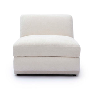 Perry - Modular Armless Chair - Cream - R&R Furniture Gallery (Fountain Valley, CA)