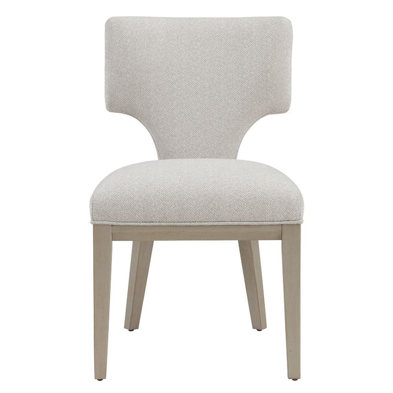 Kasa - Side Chair (Set of 2) - Linen & Champagne - R&R Furniture Gallery (Fountain Valley, CA)