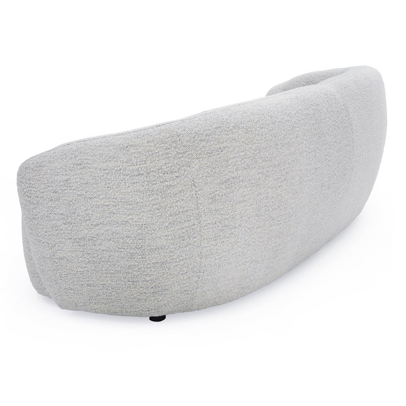 Omaha - Modern Off White Fabric Sofa — view 5