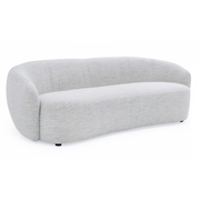 Omaha - Modern Off White Fabric Sofa — view 4
