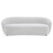 Omaha - Modern Off White Fabric Sofa — view 3