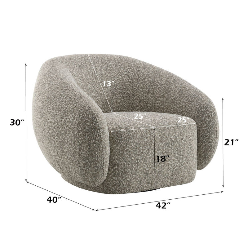 Isabel - Chair With Swivel - R&R Furniture Gallery (Fountain Valley, CA)