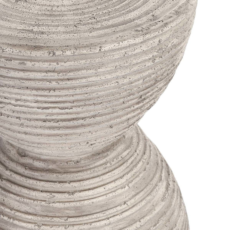Corey - Outdoor Accent Table - Light Gray - R&R Furniture Gallery (Fountain Valley, CA)