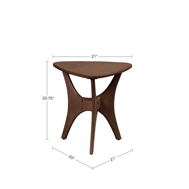 Triangle Table With Unique Design - R&R Furniture Gallery (Fountain Valley, CA)