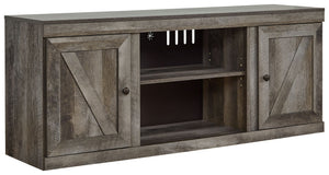 Wynnlow - TV Stand With Fireplace Option - R&R Furniture Gallery (Fountain Valley, CA)