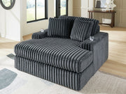 Midnight-Madness - Oversized Chaise - R&R Furniture Gallery (Fountain Valley, CA)