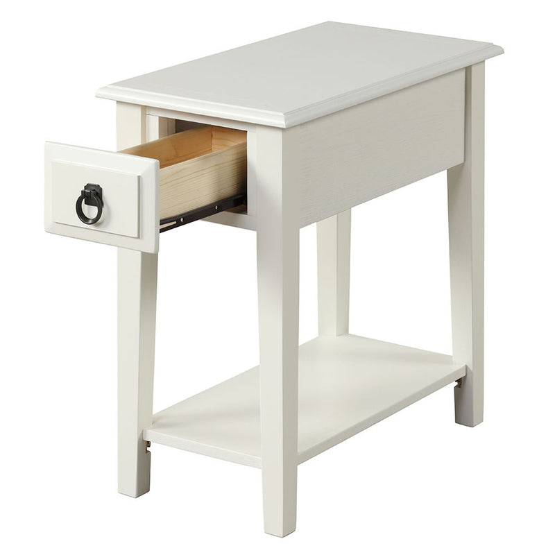 Jeana - Accent Table - White - R&R Furniture Gallery (Fountain Valley, CA)